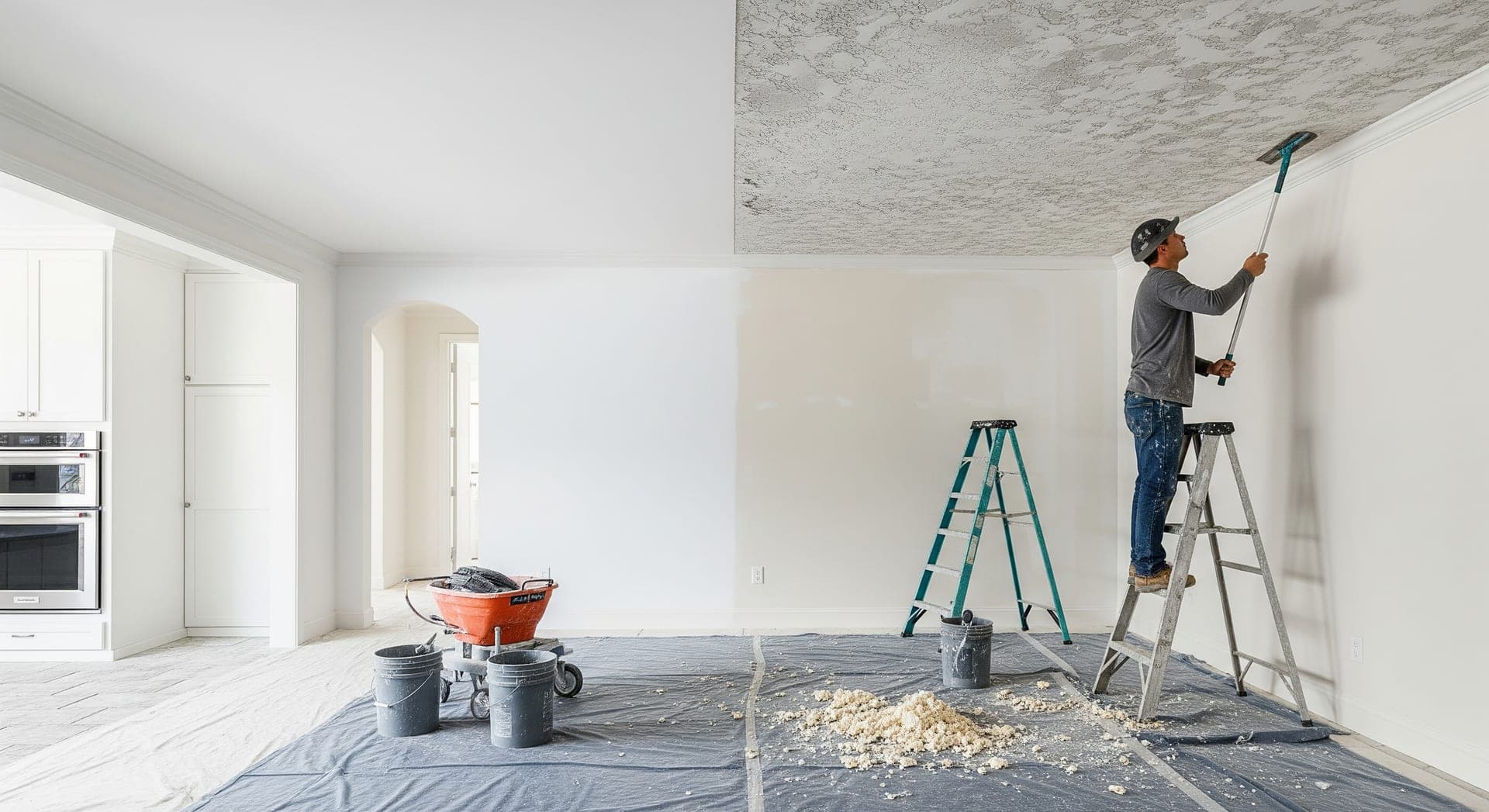 Why Choose 180Remodel for Popcorn Texture Removal?